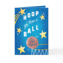 Hoop, você tem um aniversário de basquete para cri