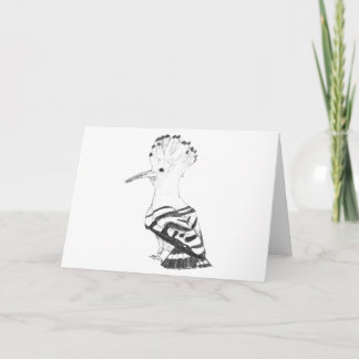 Cartão Hoopoe