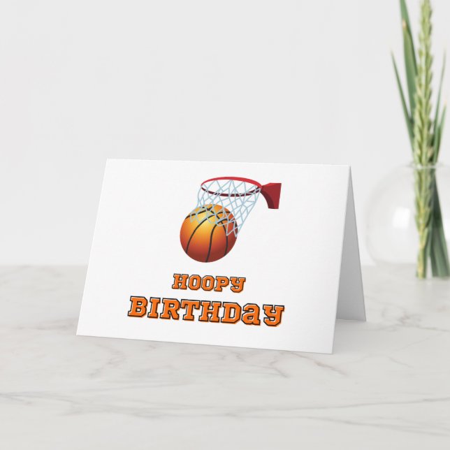 Cartão Hoopy Birthday Greeting Card (Frente)