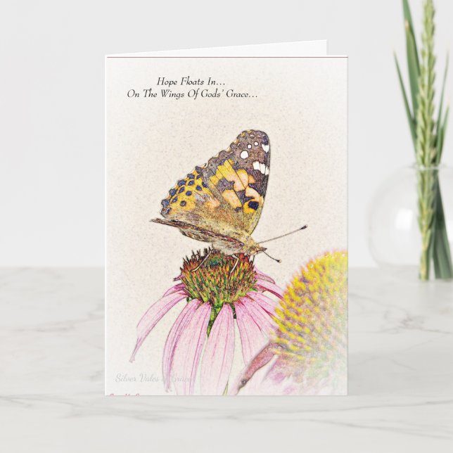 Cartão Hope Floats In... Inspirational Card (Frente)