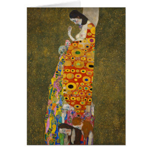 Cartão Hope II Gustav Klimt