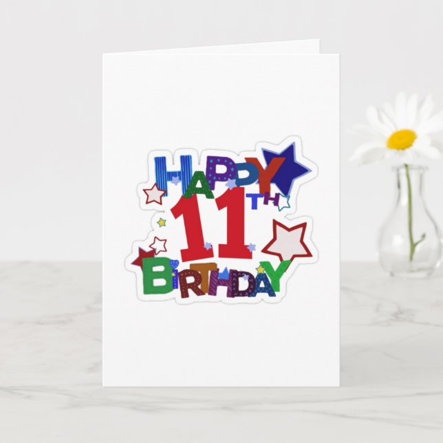 CARTÃO HOPE IT IS COOL LIKE YOU "11 YEARS OLD" CARD (Planta pequena)