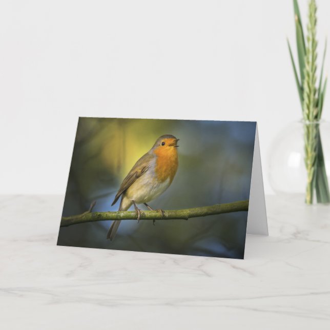 Cartão Hope Poem by Emily Dickinson (Frente)