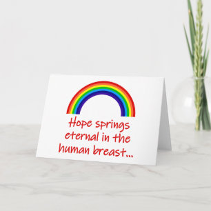 Cartão Hope Primavera Eternal