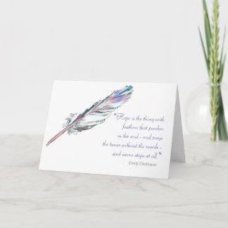 Cartão Hope Quote Card