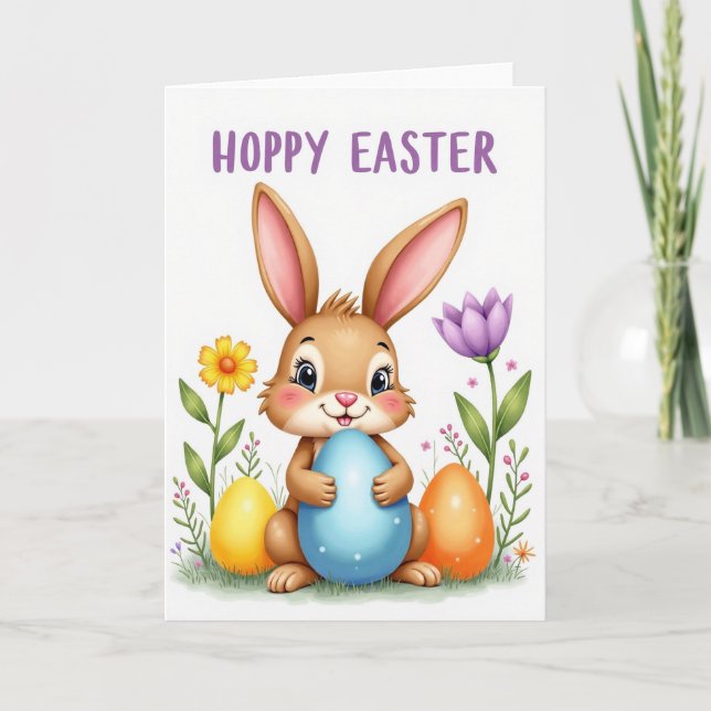 Cartão Hoppy Easter Friend Card (Frente)