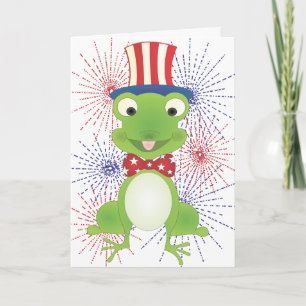 Cartão Hoppy the Frog