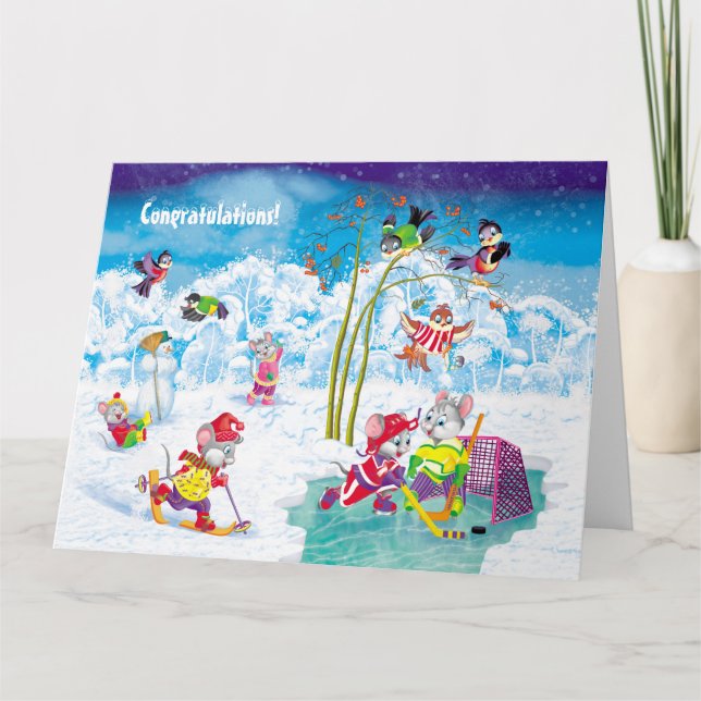 Cartão hóquei (Frente)