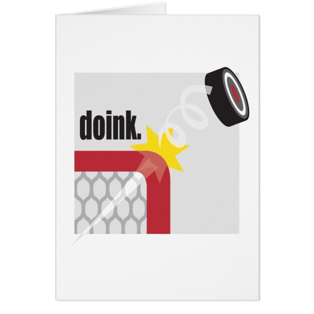 Cartão Hóquei Doink (Frente)