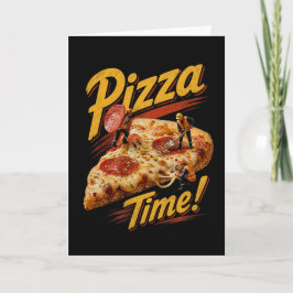 Cartão Hora da Pizza!