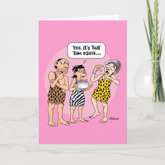 Cartão Hora de Aniversário de Novo para a Mãe Mais velho (Frente)