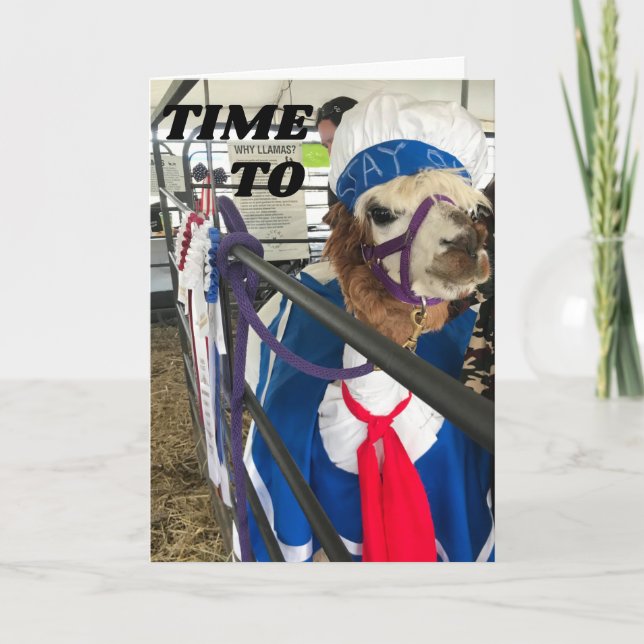 CARTÃO HORA DE COMEÇAR A FESTA (Frente)