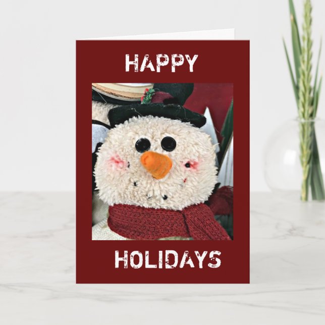 CARTÃO HORA DE DIZER **NATAL DE MERCADORIAS** (Frente)