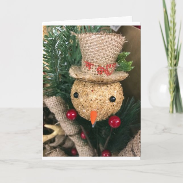 CARTÃO HORA DE DIZER **NATAL DE MERCADORIAS** (Frente)