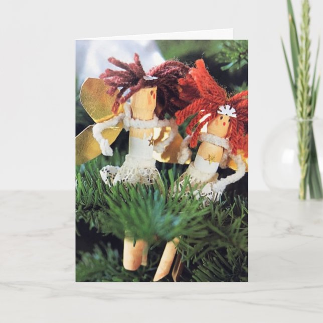 CARTÃO ****HORA DE FAMÍLIA E AMIGOS NATAL WISH*** (Frente)