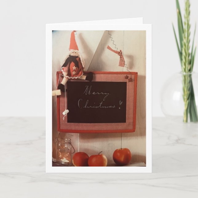 CARTÃO ****HORA DE FAMÍLIA E AMIGOS NATAL WISH*** (Frente)