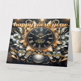 Cartão Hora de Novos Começos com Eu Personalizado