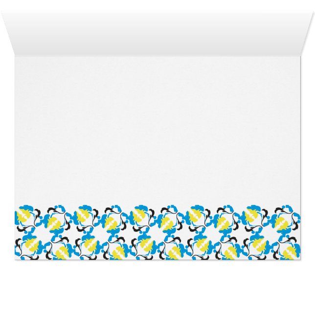 Cartão Hora do Poodle (Interior horizontal (base))