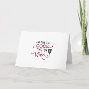 CARTÃO ***HORA DO VINHO*** ESP NO "SEU ANIVERSÁRIO"