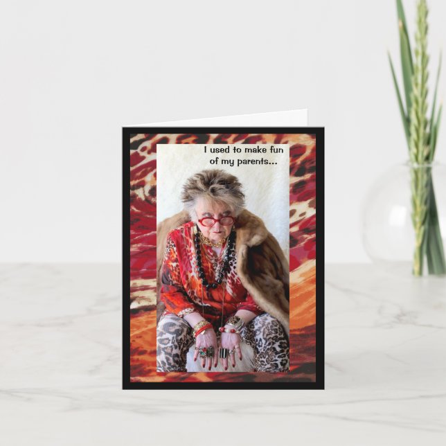 Cartão Hora dos Pais às 21h30 (Frente)