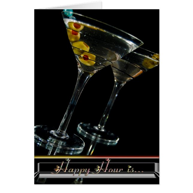 Cartão Hora Feliz Com Você (Frente)