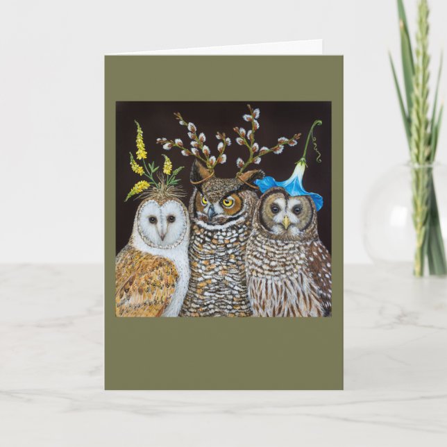 Cartão Horário Hootenanny (Frente)