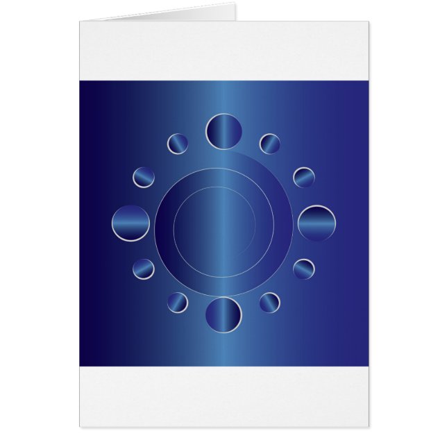 Cartão Horas de apphire (Frente)