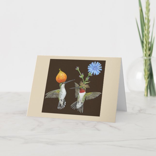 Cartão horizontal Doug e Cheryl (Frente)