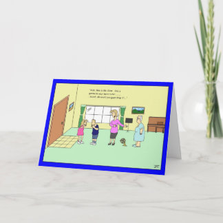 Cartão Horn Tutor Birthday Card