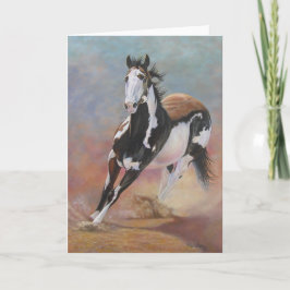 Cartão horse greeting card