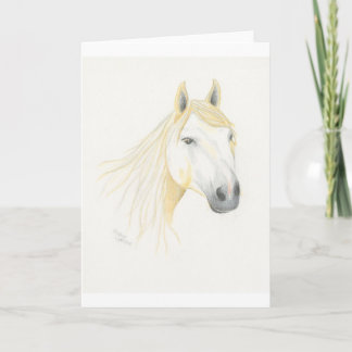 Cartão Horse Love Blank Greeting Card