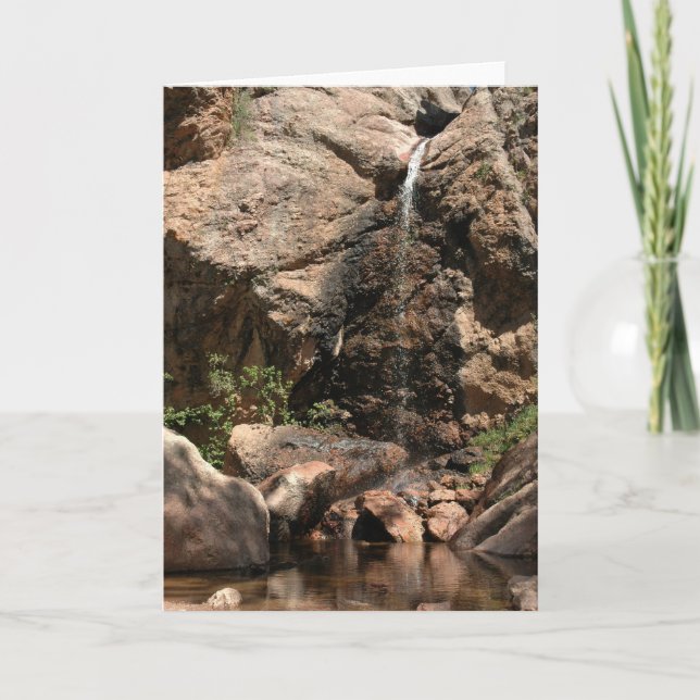 Cartão Horsetooth Falls (Frente)