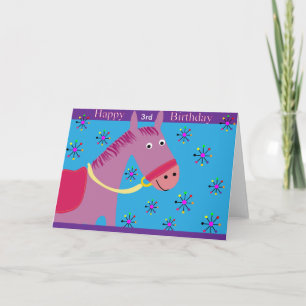 Cartão Horsey Birthday