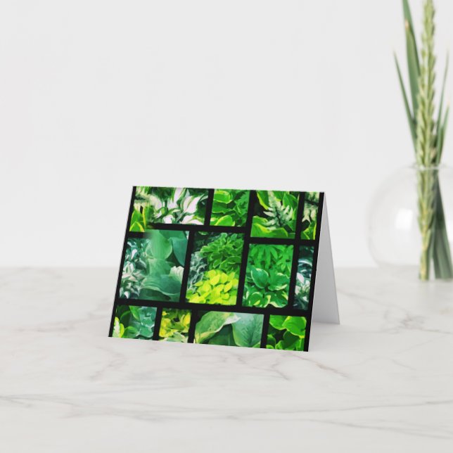 Cartão Hosta Heaven Note Card (Frente)