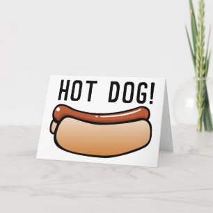 CARTÃO HOT DOG! IT'S YOUR BIRTHDAY CARDS