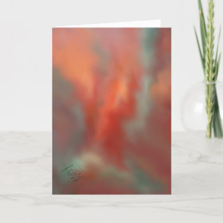 Cartão Hot Flash Art Greeting Card