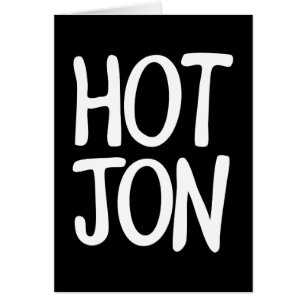CARTÃO HOT JON