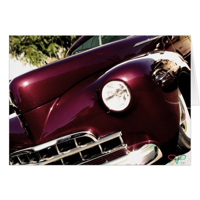 Cartão Hot rod (Frente Horizontal)