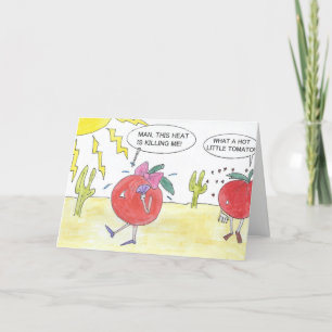 CARTÃO HOT TOMATO BIRTHDAY CARD