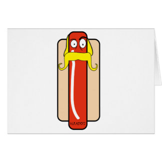 Cartão Hotdog Hulk Hogan