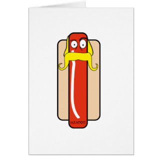 Cartão Hotdog Hulk Hogan