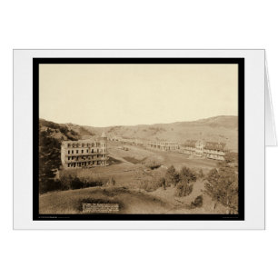 Cartão Hotéis de Gillispie & Minnekahta Hot Springs SD