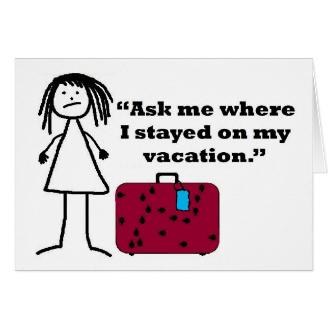 Cartão Hotel Bed Inseto (Frente Horizontal)