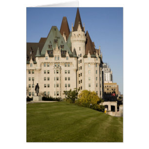 Cartão Hotel Chateau Laurier em Ottawa, Ontário, Canadá