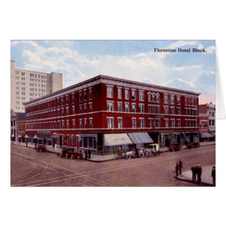 Cartão Hotel florentino de Huntington West Virginia