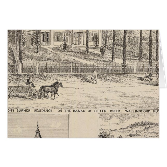 Cartão Hotel Hyde em Wallingford (Frente Horizontal)