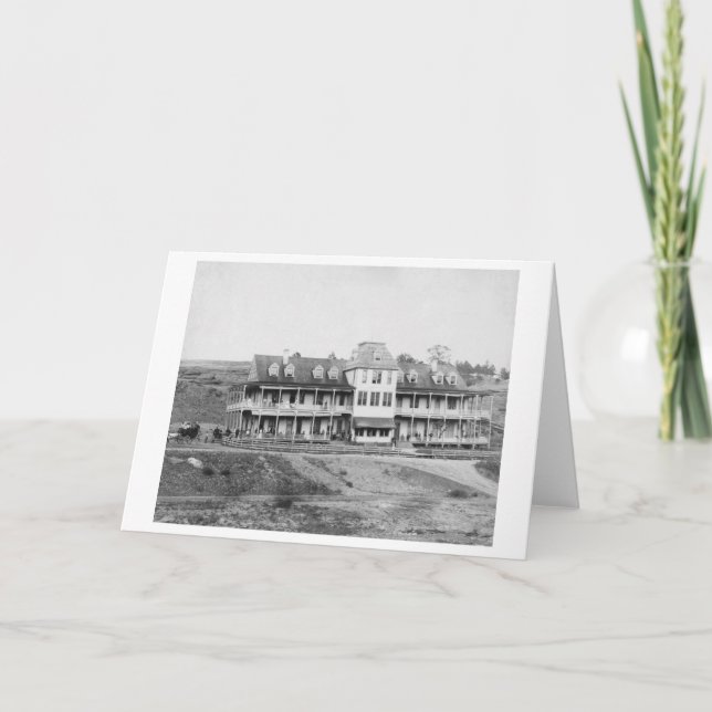 Cartão Hotel Minnekahta in Hot Springs, SD Photograph (Frente)