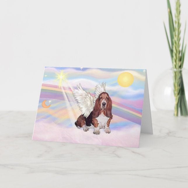 Cartão Hound Basset (Frente)