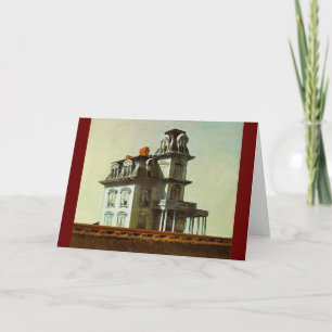 Cartão House by the Railroad - Edward Hopper 1925