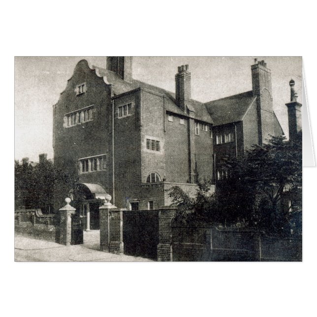 Cartão House for Edwin Long (Frente Horizontal)